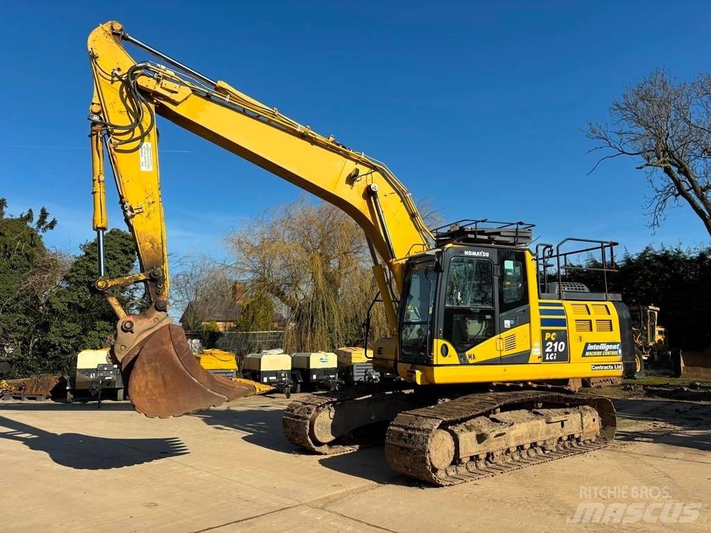 Komatsu PC 210 LC-10 Pásové rýpadlá