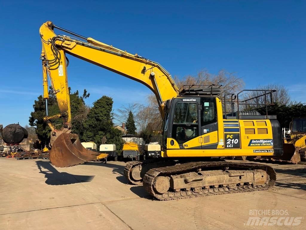 Komatsu PC 210 LC-10 Pásové rýpadlá