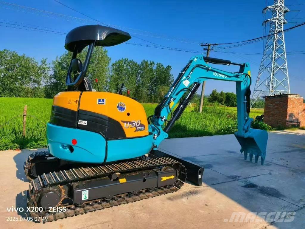 Kubota U 30 Mini rýpadlá < 7t