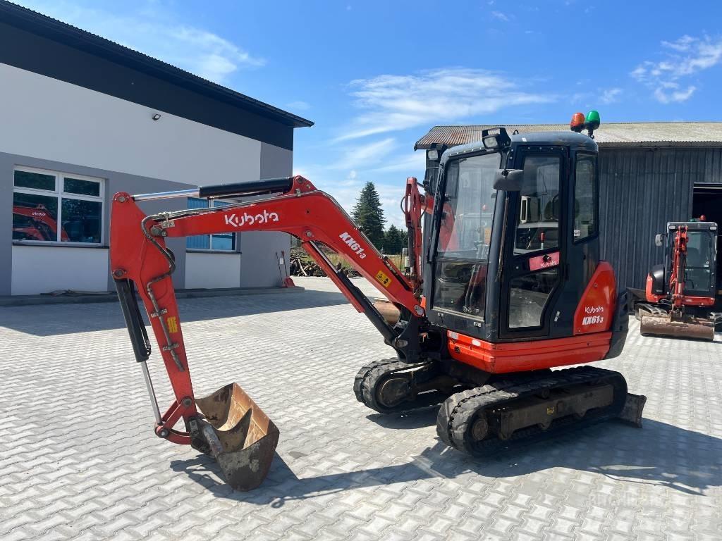 Kubota KX 61-3 Mini rýpadlá < 7t