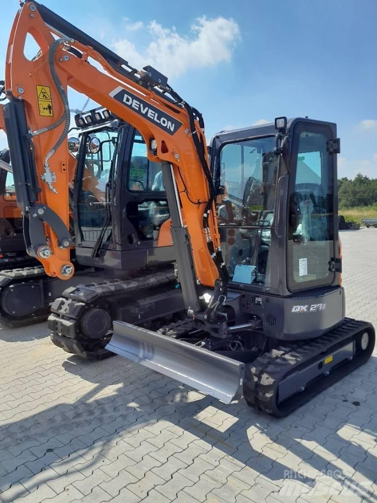 Doosan DX 27 Z-7 Mini rýpadlá < 7t