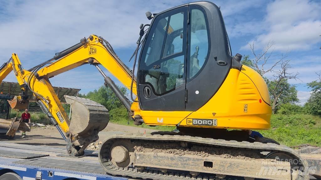 JCB 8080 Midi rýpadlá 7 t - 12 t