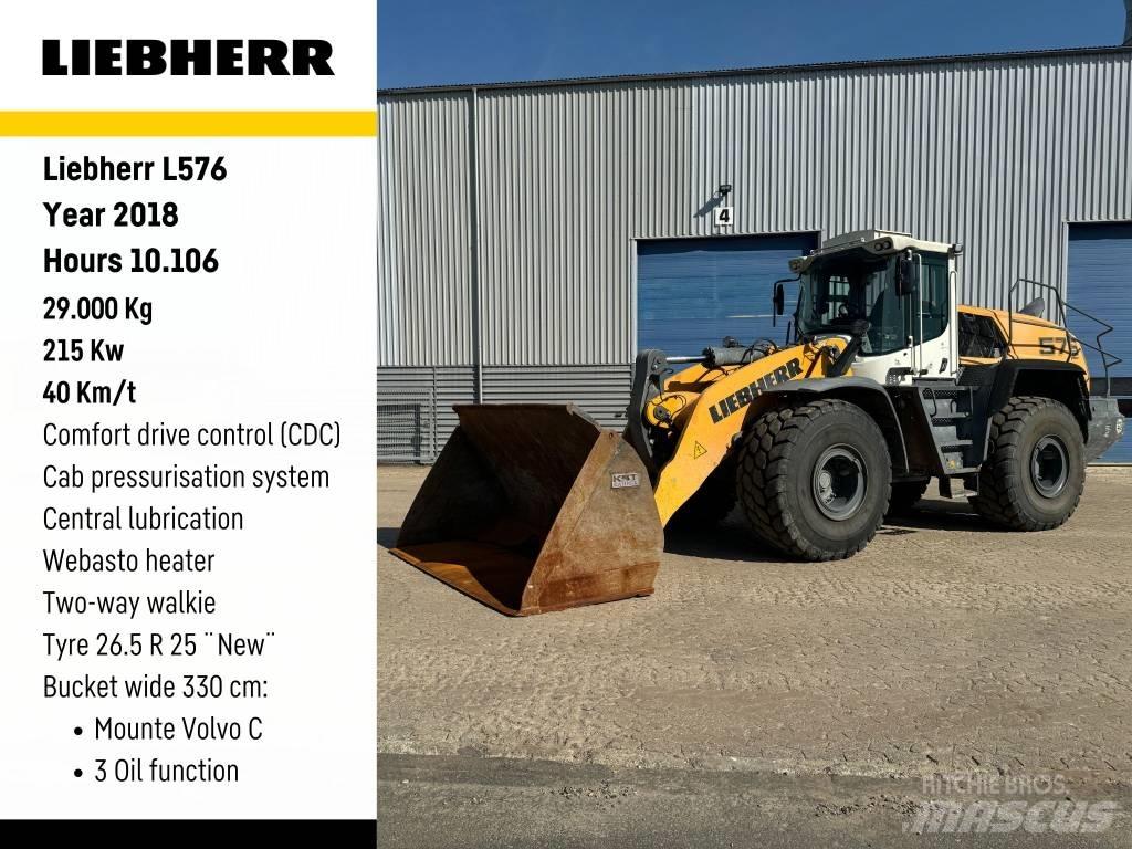 Liebherr L 576 Kolesové nakladače