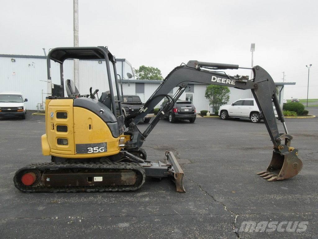 John Deere 35G Pásové rýpadlá