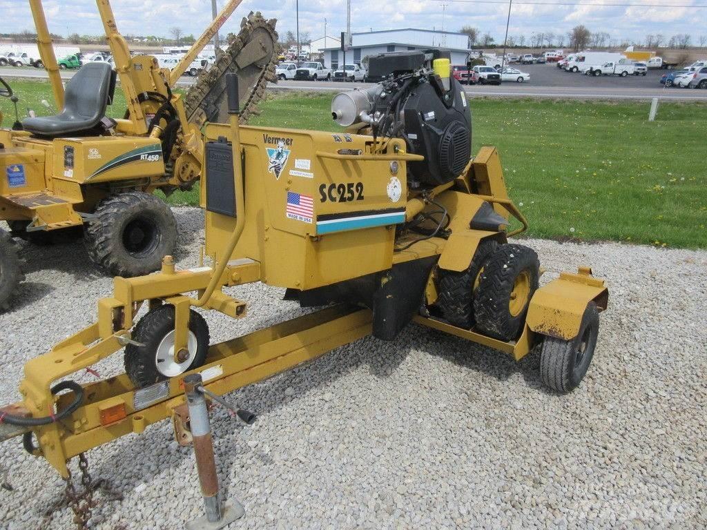 Vermeer SC252 Frézy na pne