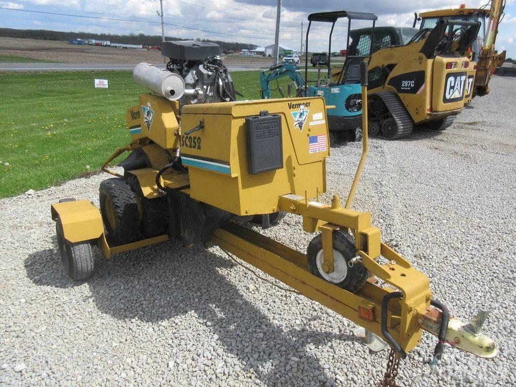 Vermeer SC252 Frézy na pne