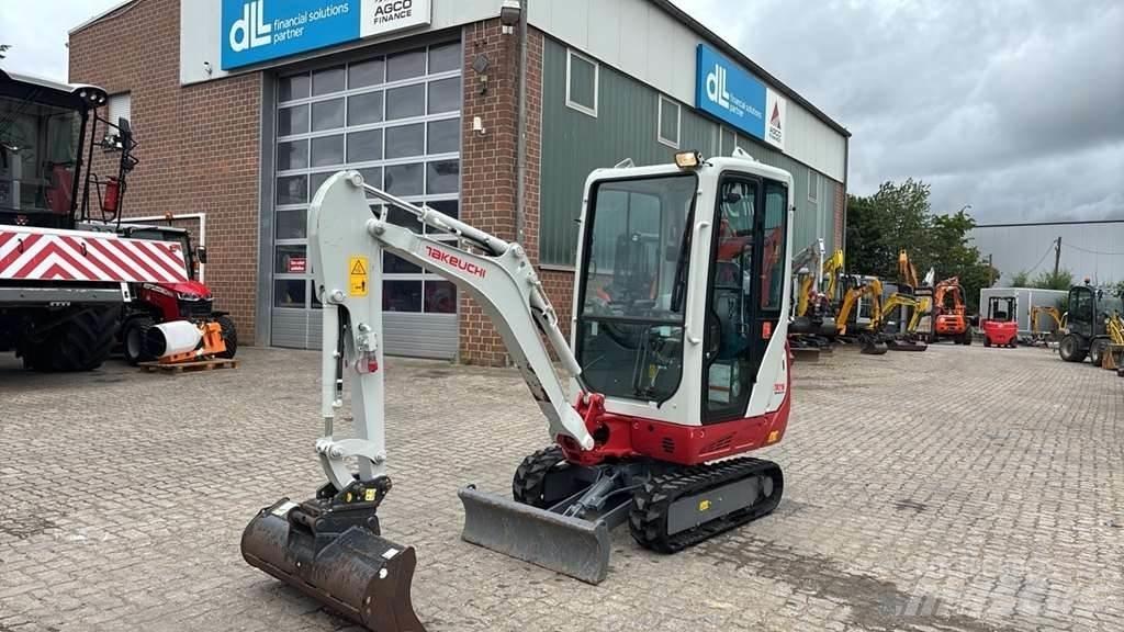 Takeuchi TB216 A Mini rýpadlá < 7t