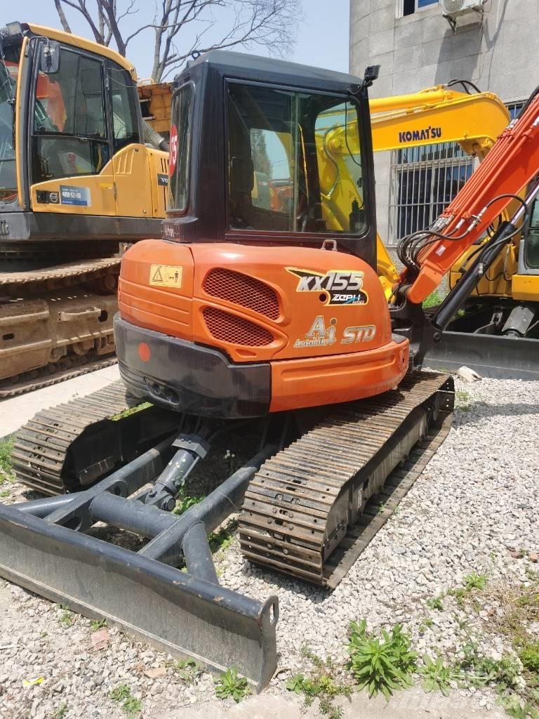 Kubota KX 155 Pásové rýpadlá