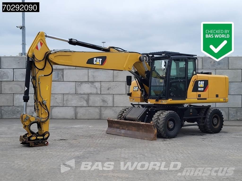 CAT M322 F Kolesové rýpadlá