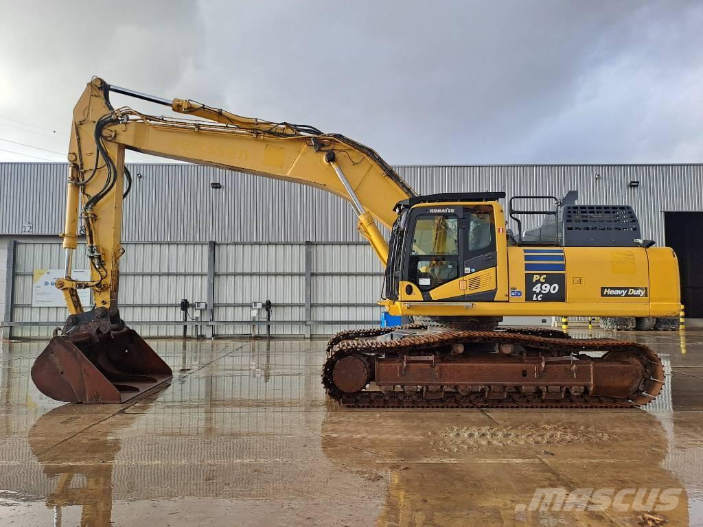 Komatsu PC490LC-11 Pásové rýpadlá