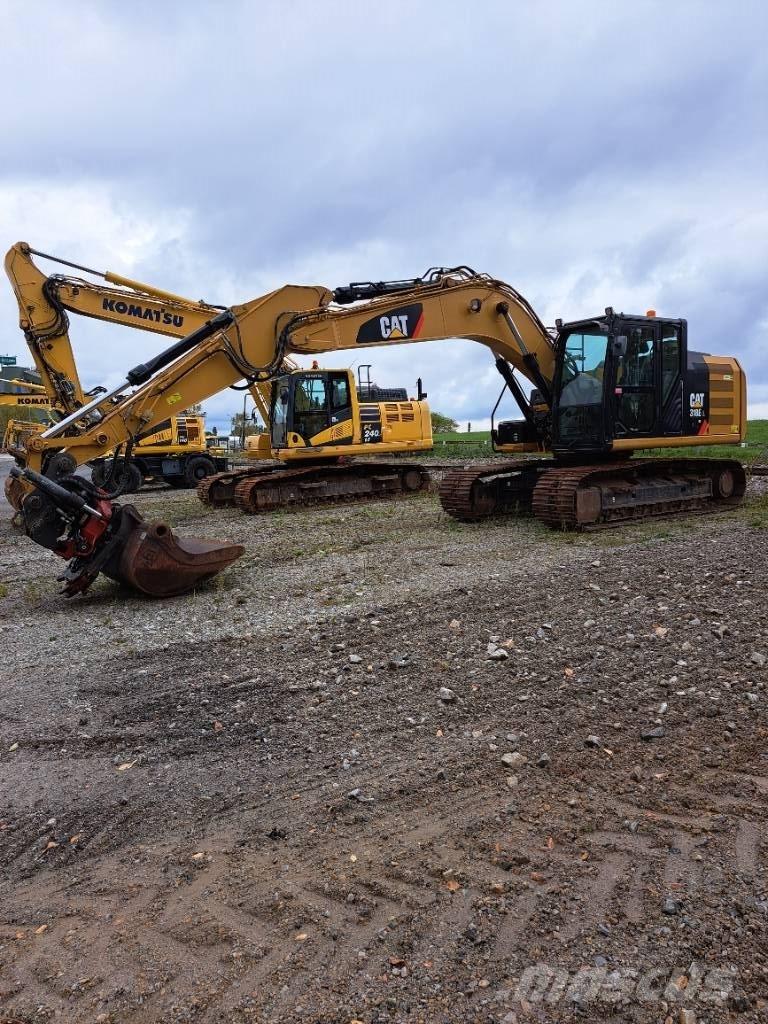 CAT 318 E L Pásové rýpadlá