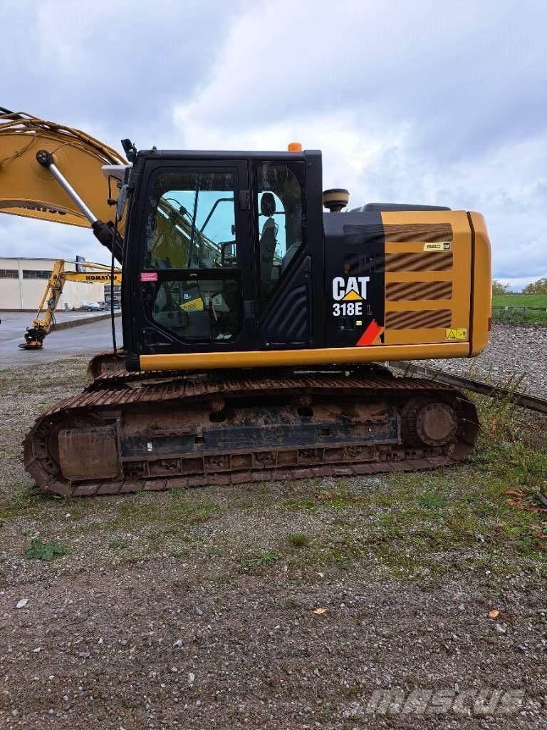 CAT 318 E L Pásové rýpadlá