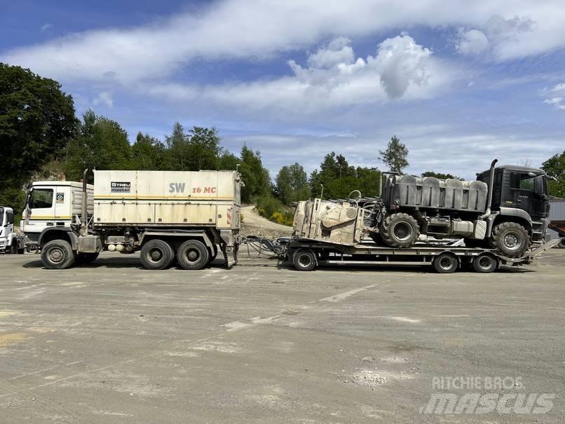 Streumaster SW16MC Recyklovače asfaltu