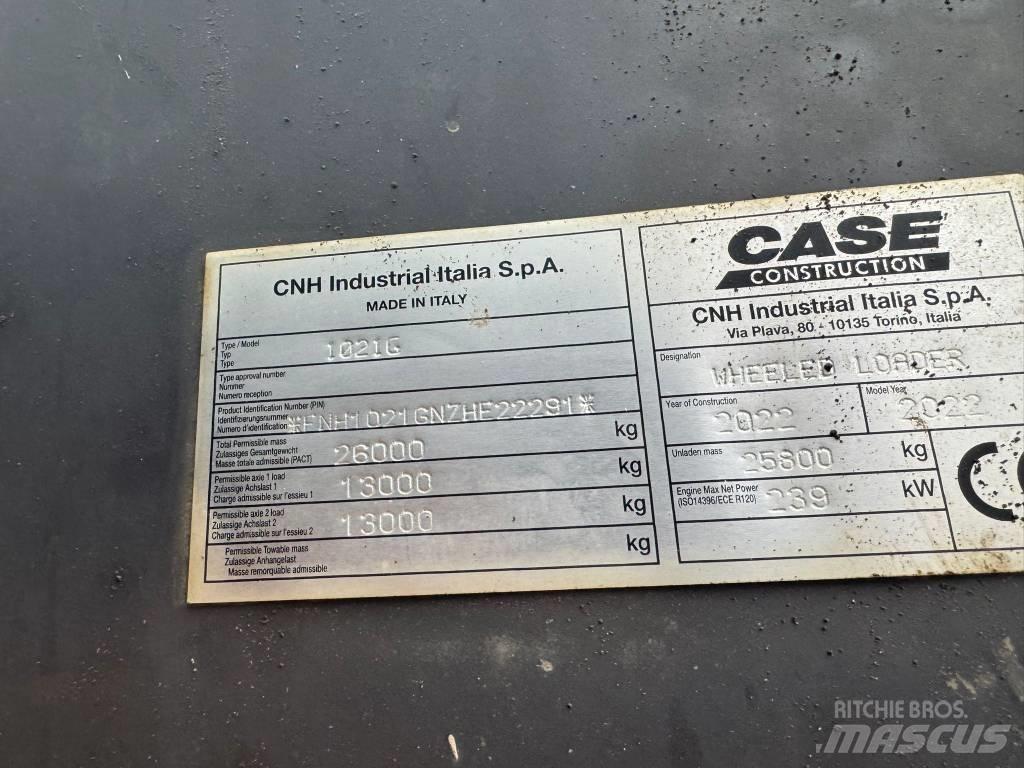 CASE 1121 G Kolesové nakladače