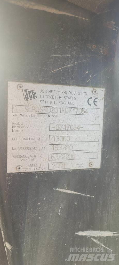 JCB JS 130 W Kolesové rýpadlá