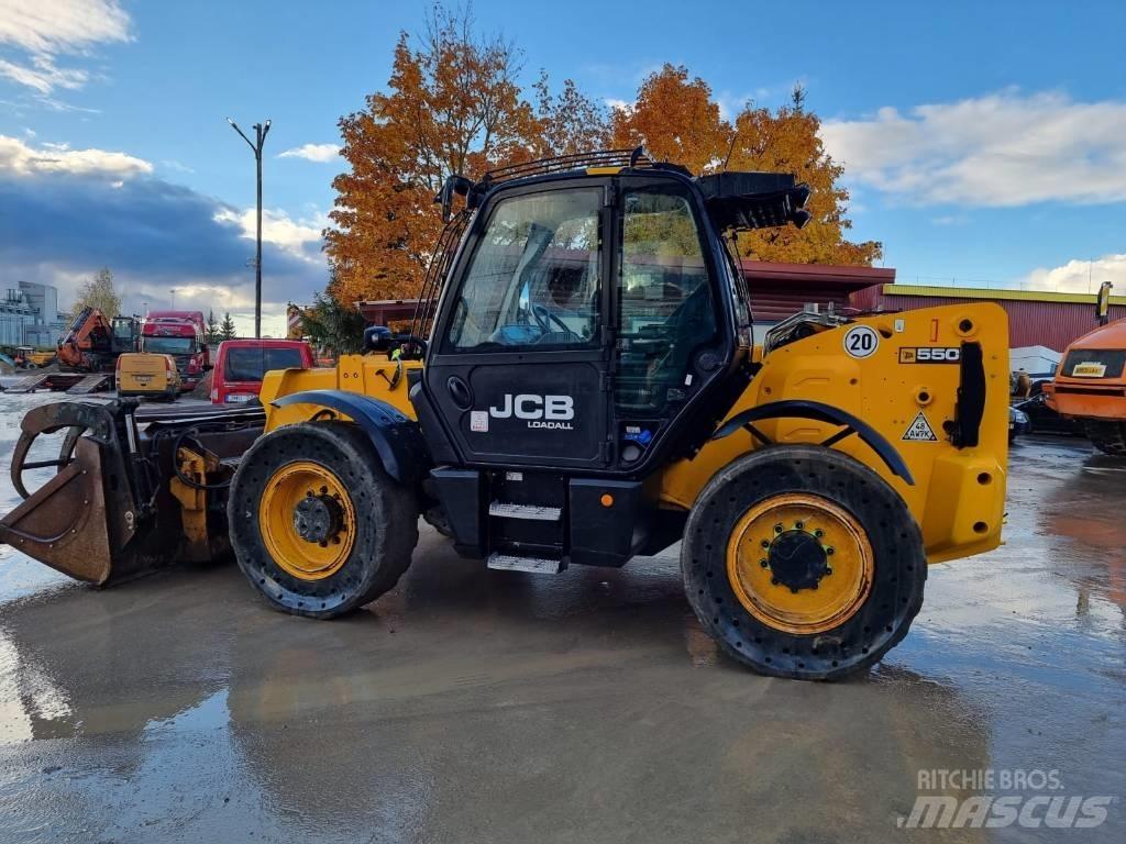 JCB 550-80 Teleskopické manipulátory