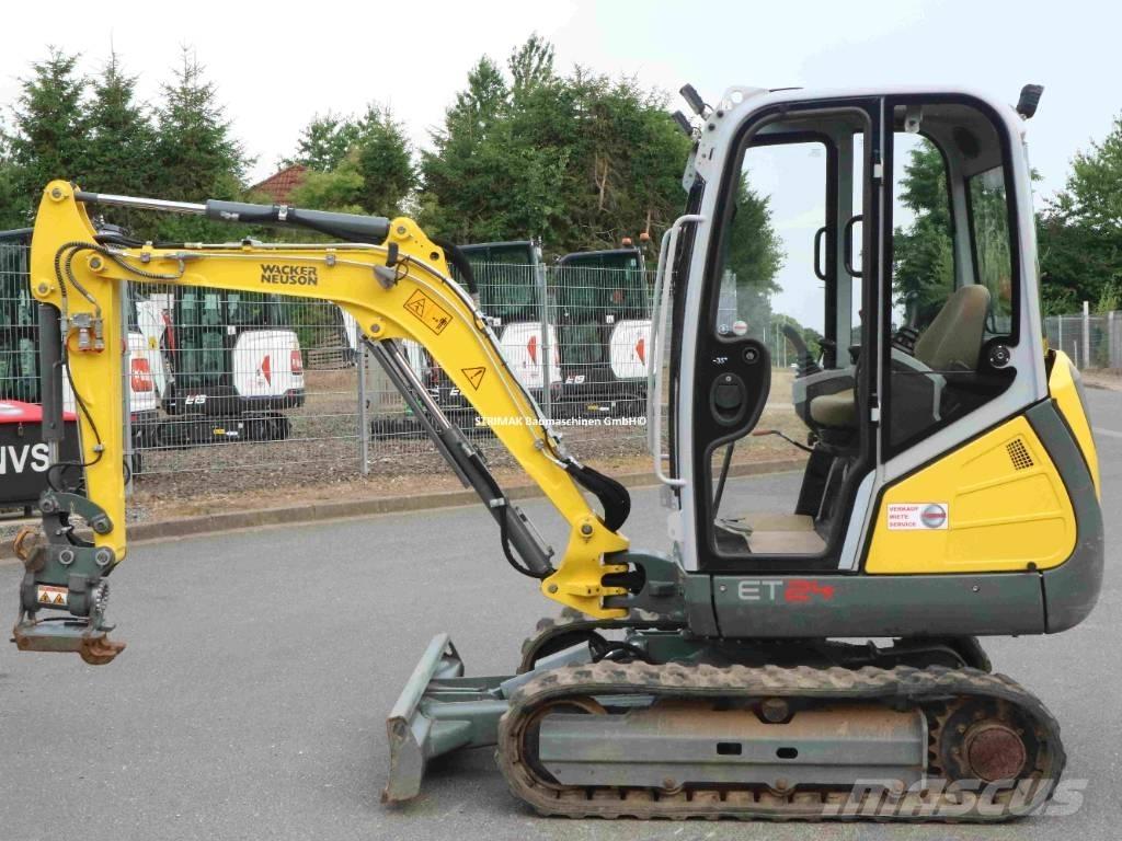 Wacker Neuson ET 24 Mini rýpadlá < 7t