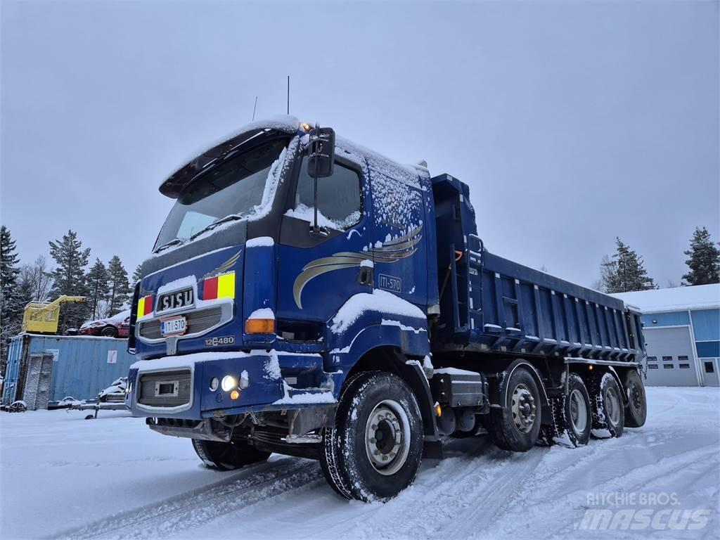 Sisu E12M 480 10X4 Nákladní vozidlá na prepravu automobilov