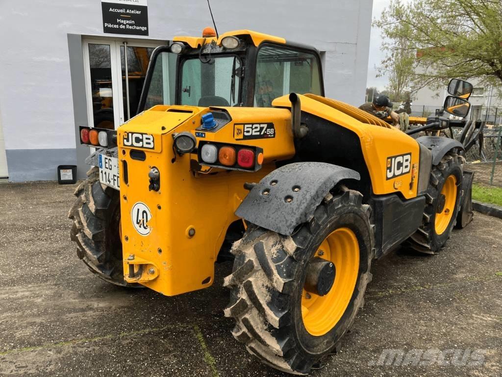 JCB 527-58 Teleskopické nakladače pre poľnohospodárstvo