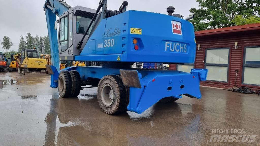Terex Fuchs MHL 350 Stroje pre manipuláciu s odpadom