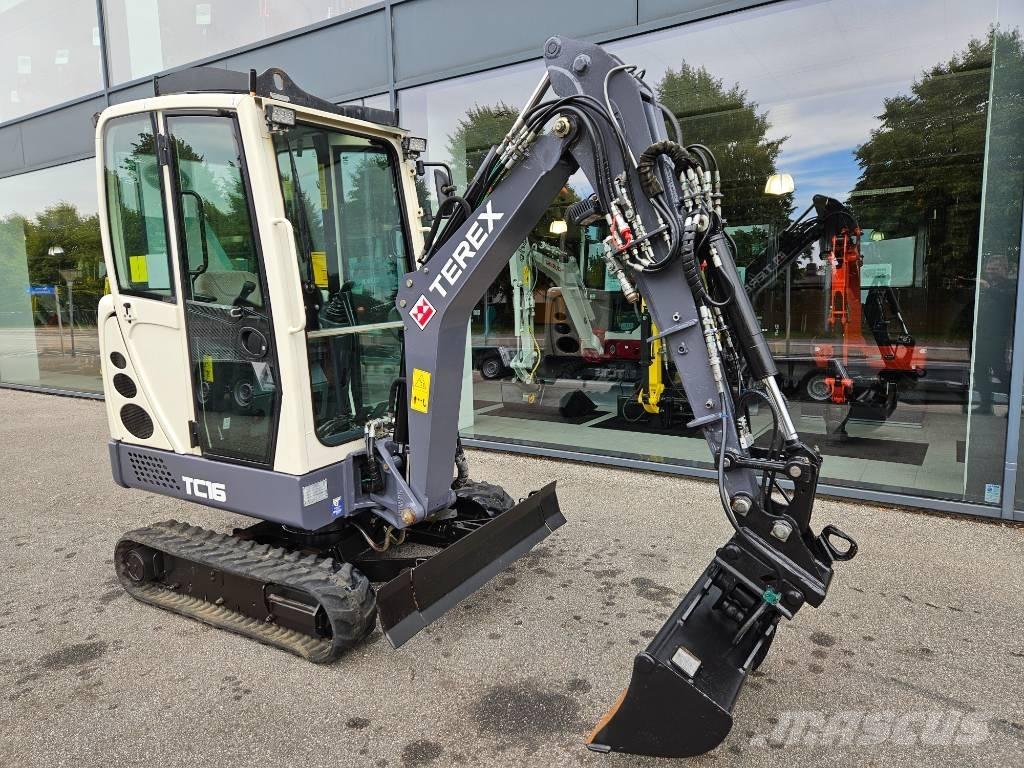 Terex TC 16 Mini rýpadlá < 7t