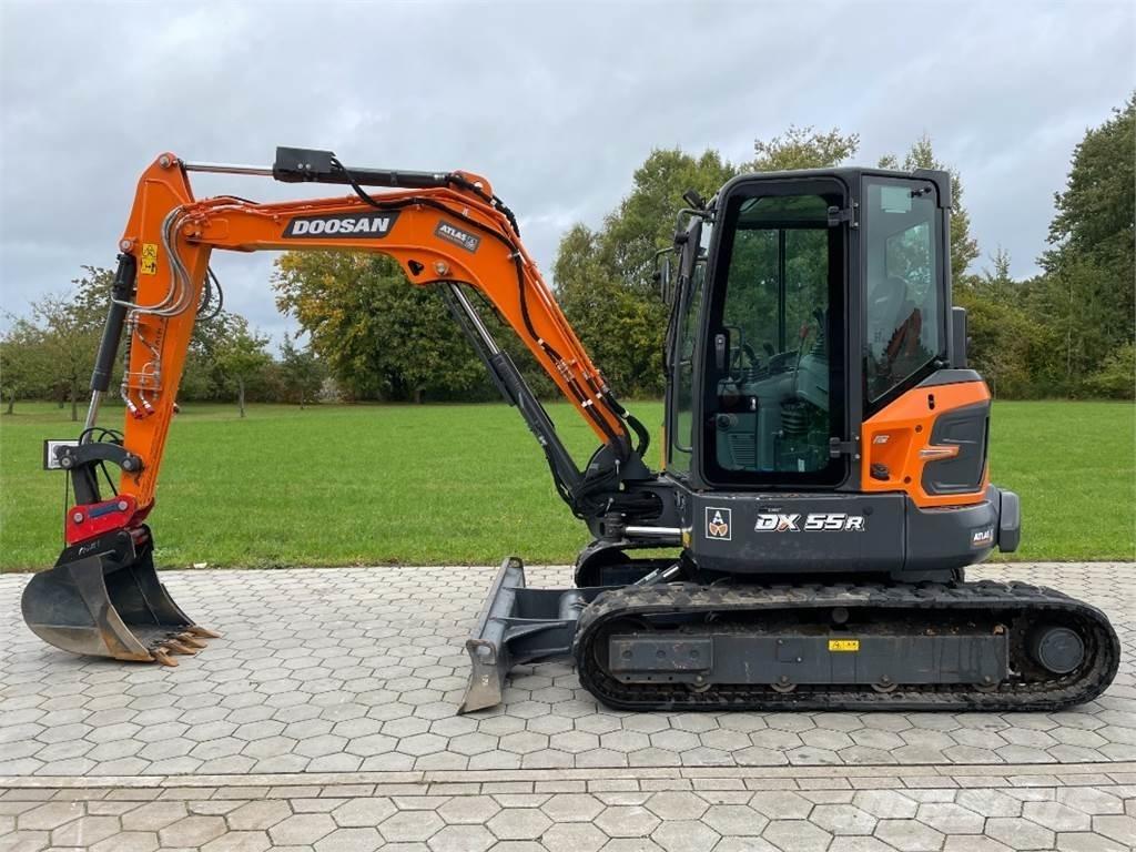 Doosan DX55R-7 Mini rýpadlá < 7t