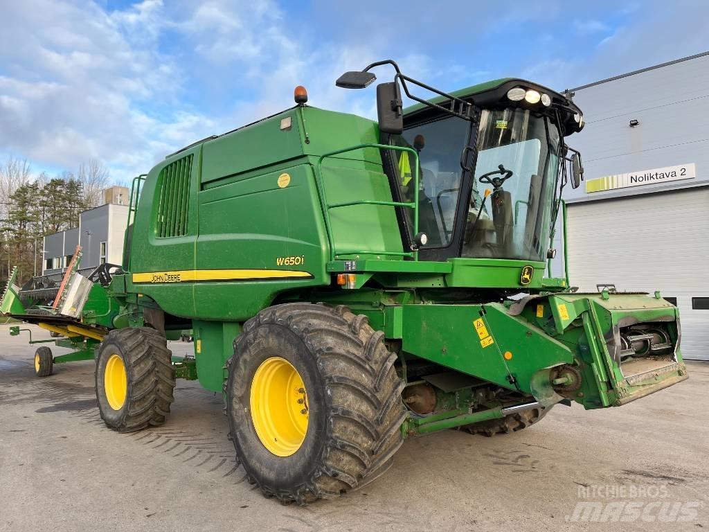 John Deere W 650 i Kombinované zberacie stroje