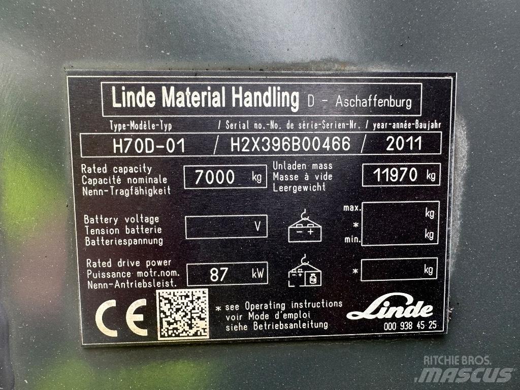 Linde H70D Dieselové vozíky