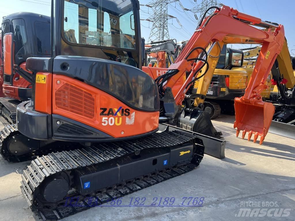 Hitachi ZX5OUR Mini rýpadlá < 7t