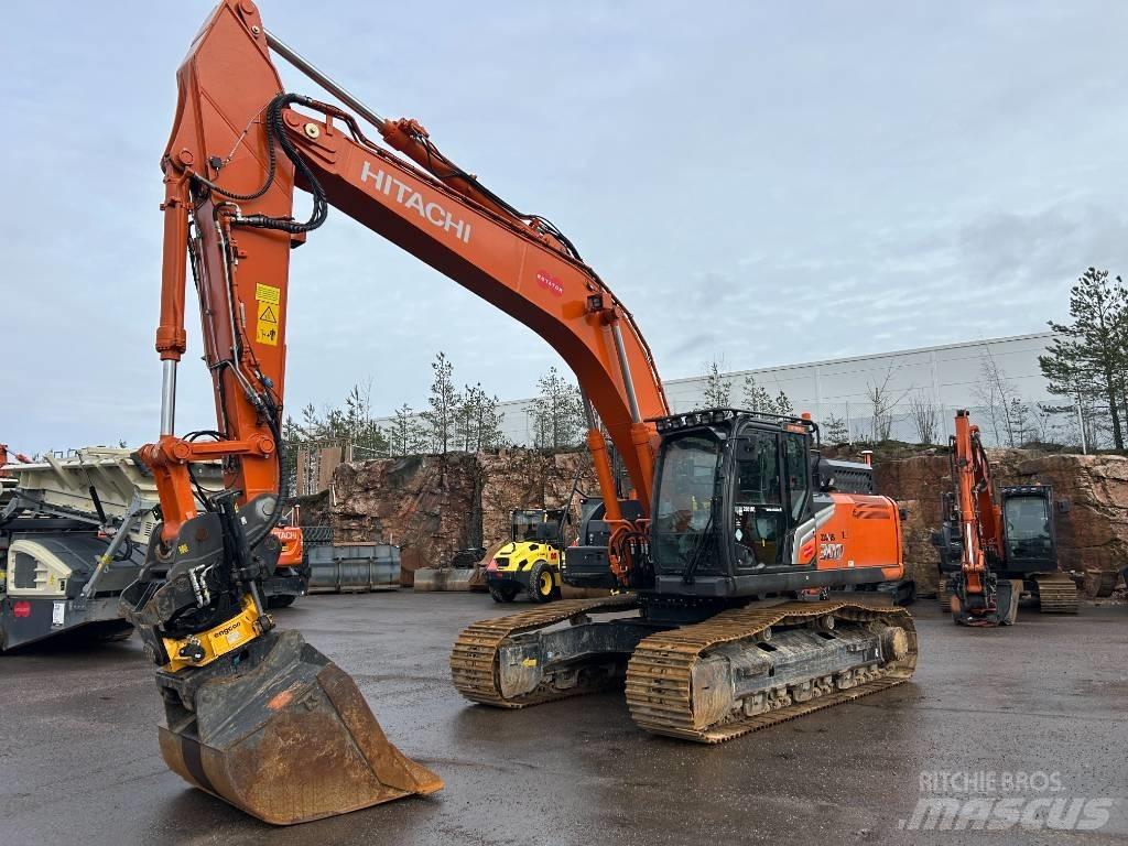Hitachi ZX300LC-7 Pásové rýpadlá