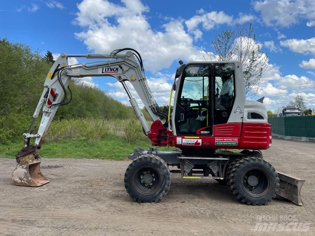 Takeuchi TB 295 W Kolesové rýpadlá