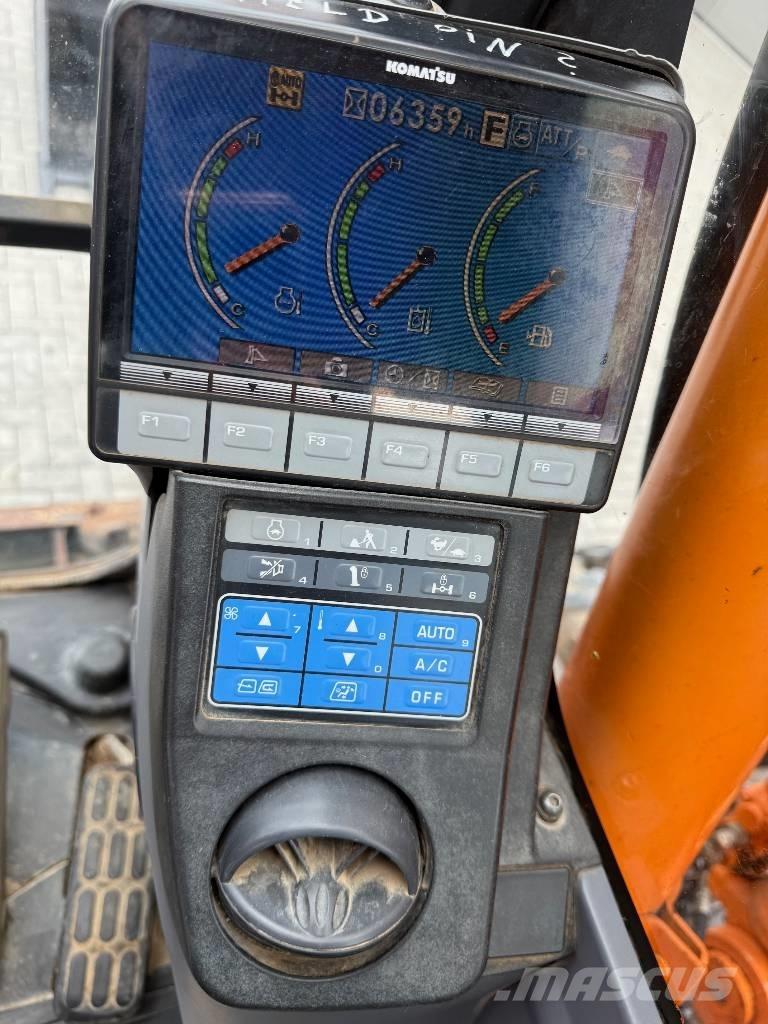 Komatsu PW 148-8 Kolesové rýpadlá