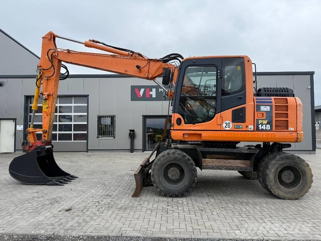 Komatsu PW 148-8 Kolesové rýpadlá