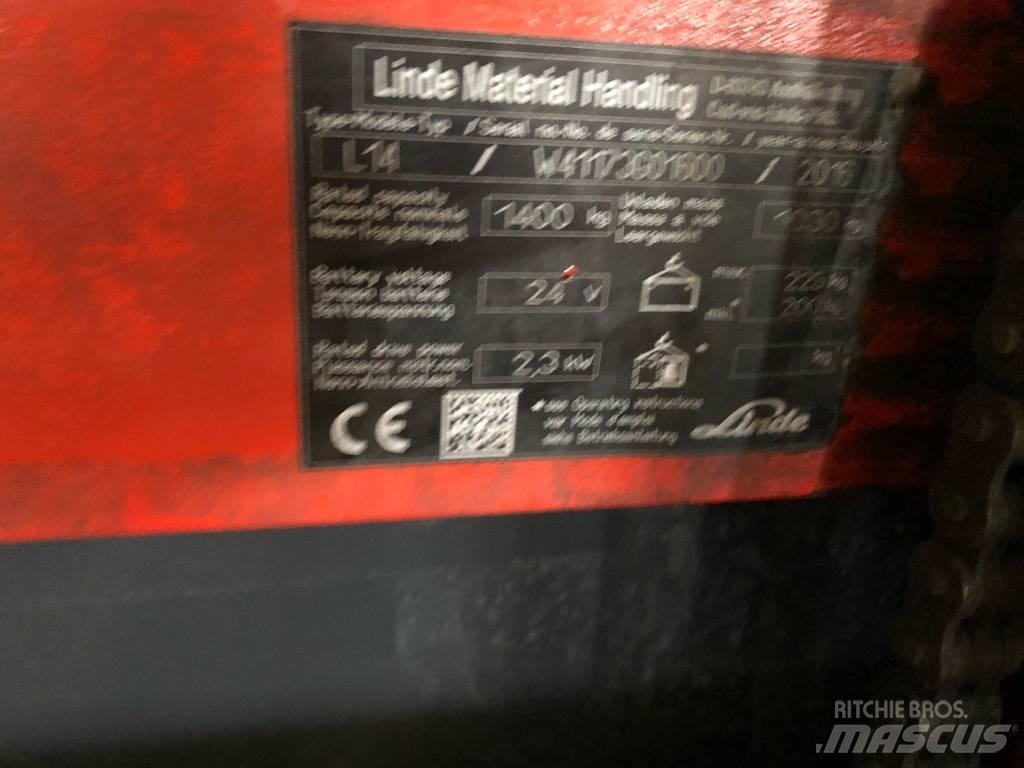 Linde H 16 T-01 LPG vozíky