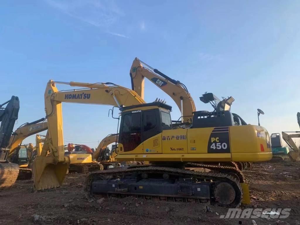 Komatsu pc 450 Pásové rýpadlá