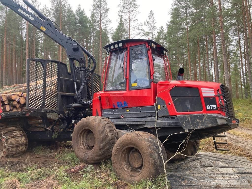 Komatsu 875 Lesné traktory