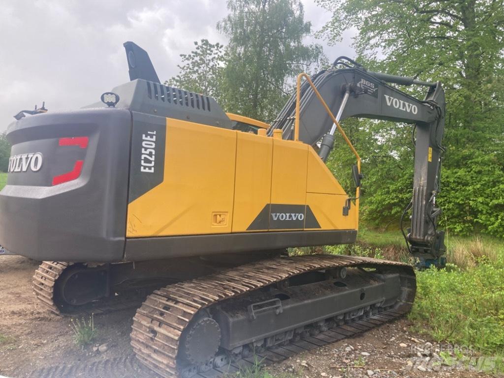 Volvo EC 250 EL Pásové rýpadlá
