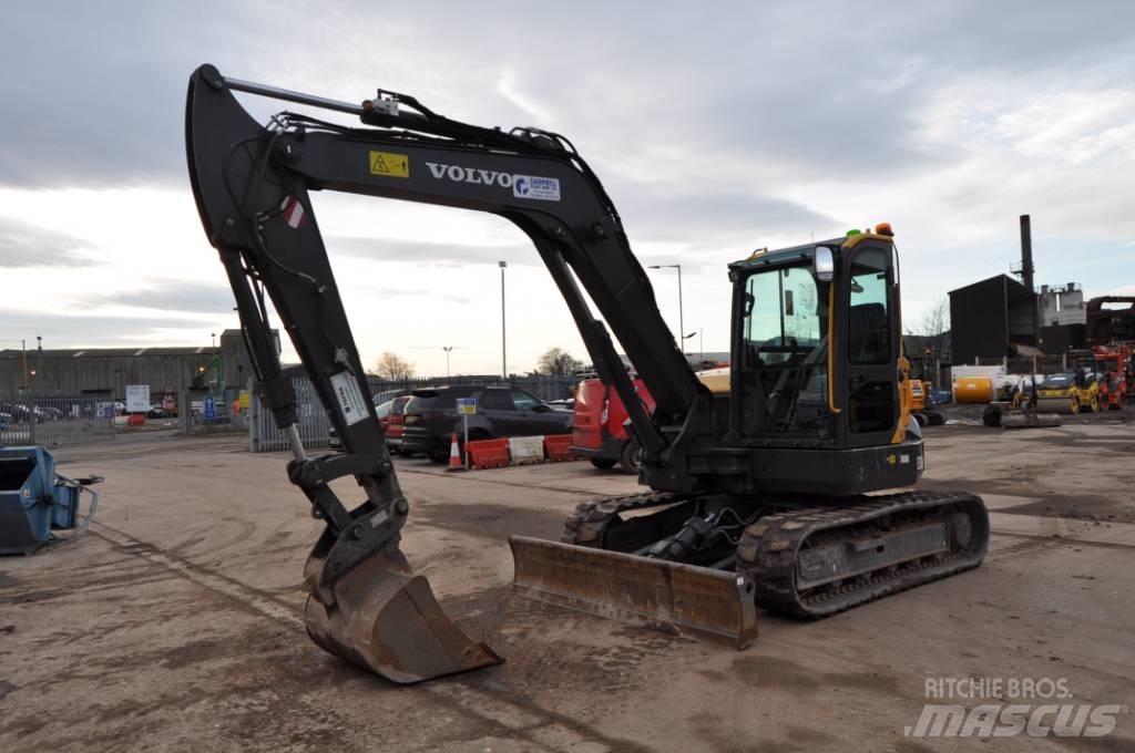 Volvo ECR 88 D Midi rýpadlá 7 t - 12 t