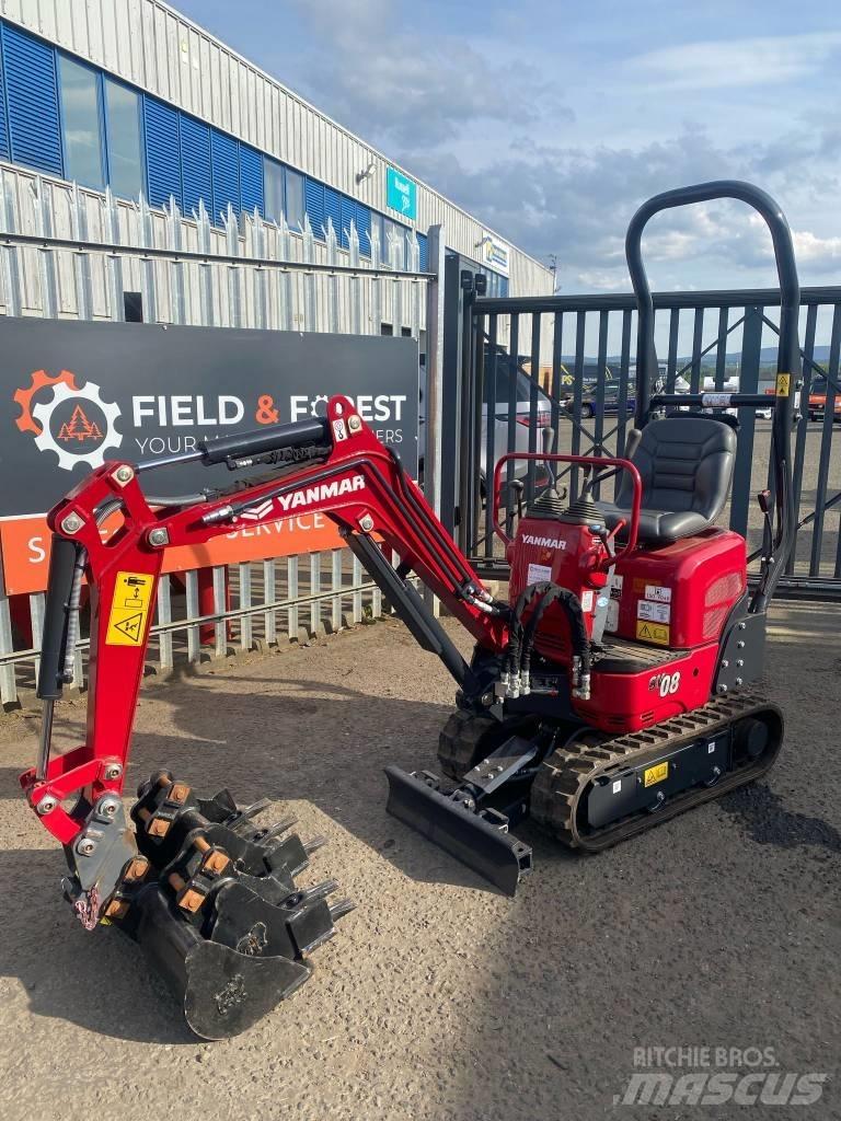 Yanmar SV 08 Mini rýpadlá < 7t