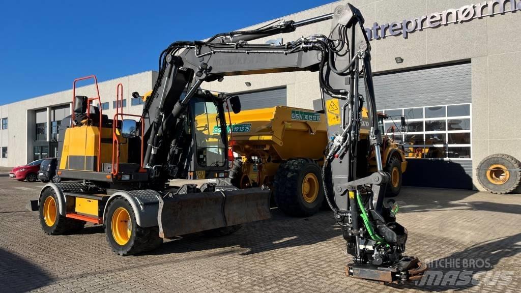 Volvo EWR130E Kolesové rýpadlá