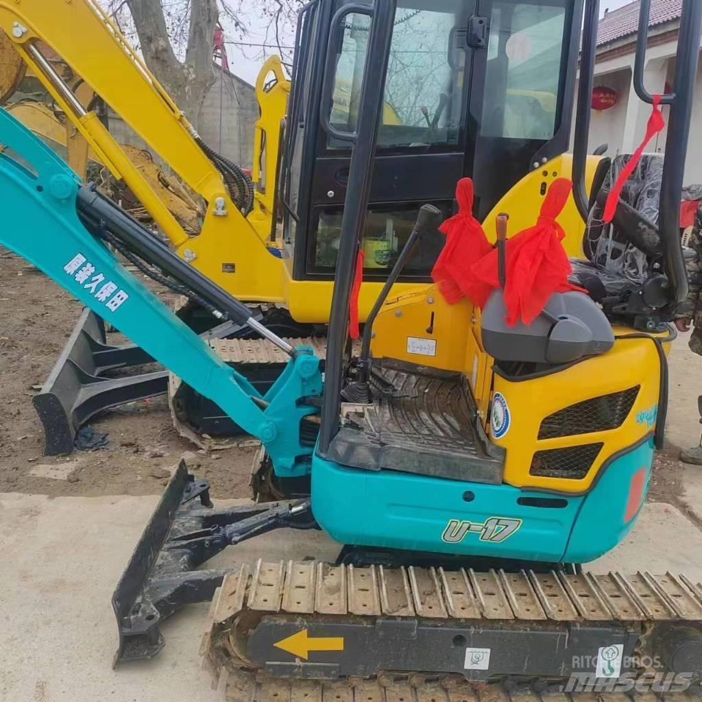Kubota U 17 Mini rýpadlá < 7t