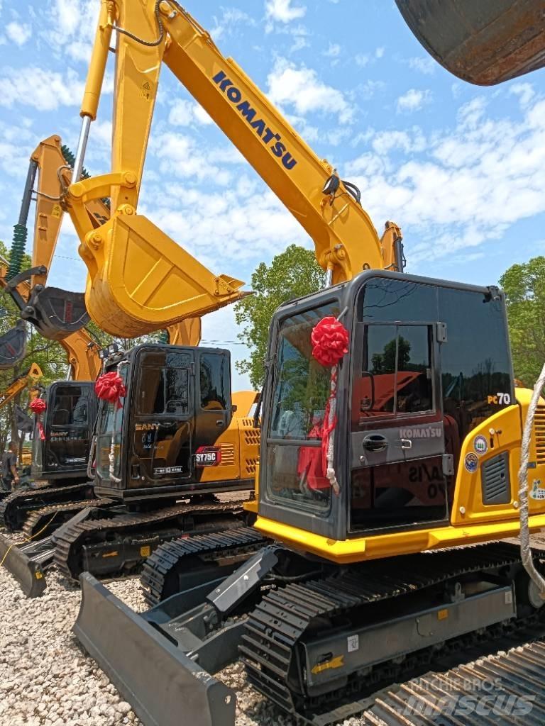Komatsu PC 70 Mini rýpadlá < 7t