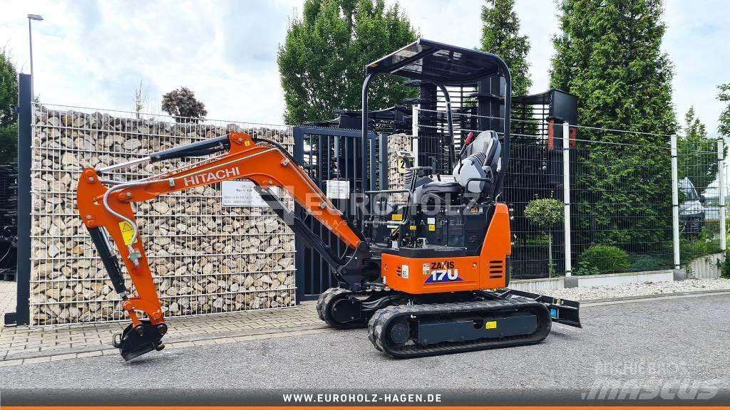 Hitachi ZX 17 U-6 Mini rýpadlá < 7t