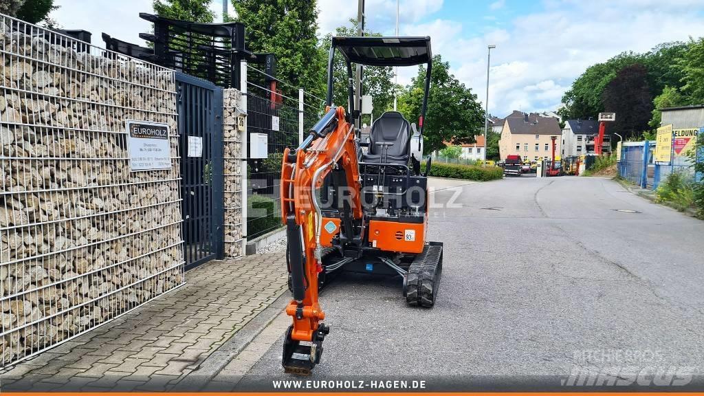 Hitachi ZX 17 U-6 Mini rýpadlá < 7t