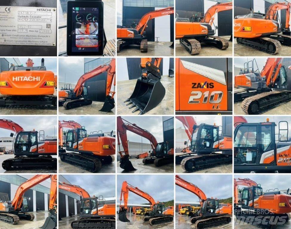 Hitachi ZX 210 LC-7 Pásové rýpadlá