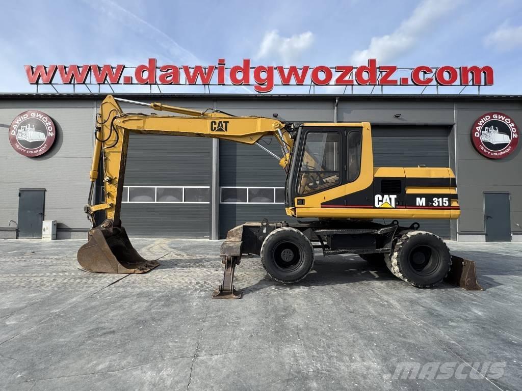 CAT M 315 Kolesové rýpadlá