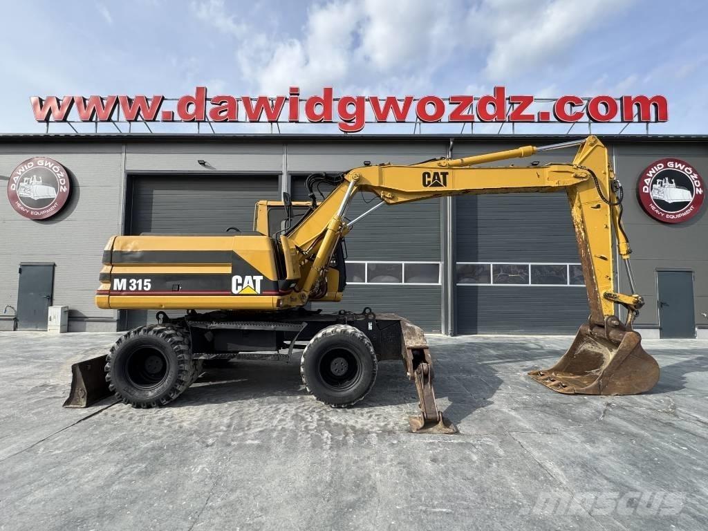 CAT M 315 Kolesové rýpadlá