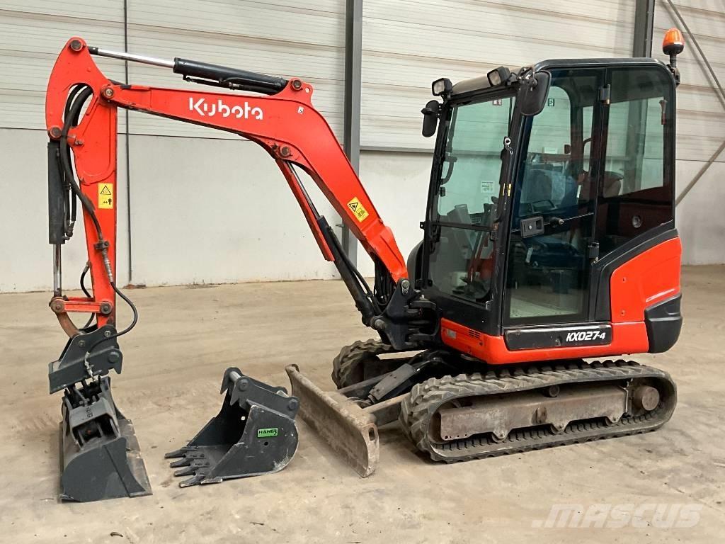 Kubota KX 027-4 Mini rýpadlá < 7t