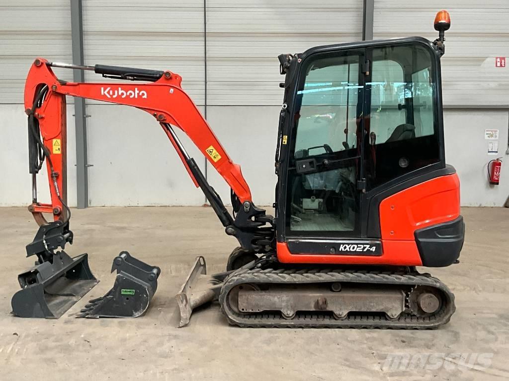 Kubota KX 027-4 Mini rýpadlá < 7t