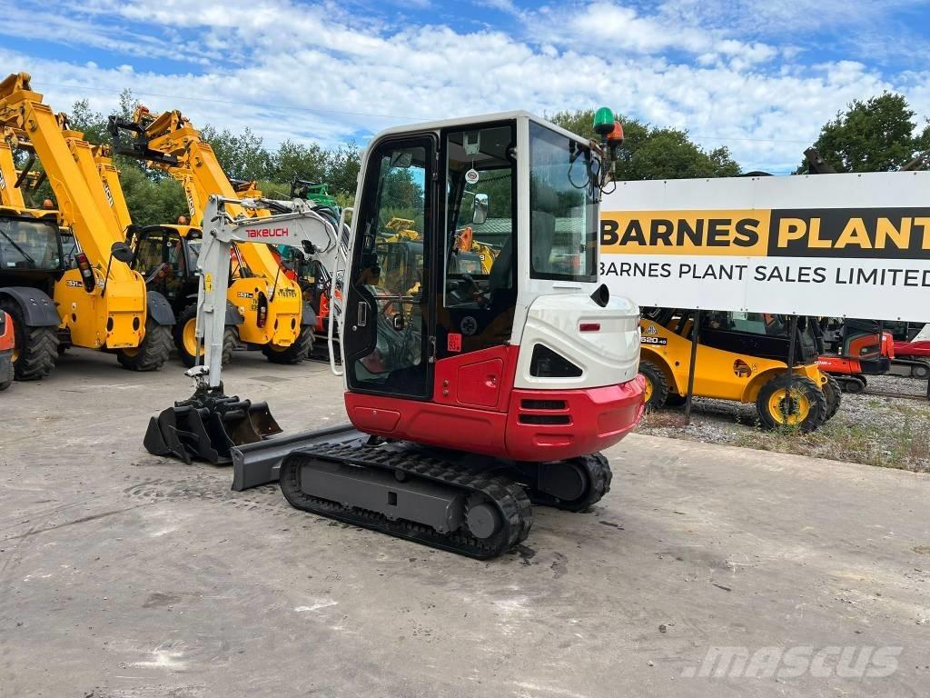 Takeuchi TB 230 Mini rýpadlá < 7t